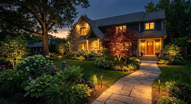 Landscape Lighting Installation in Olathe, KS
