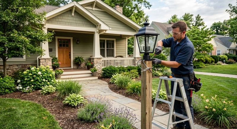 Patio Lights Installation in Denver, CO